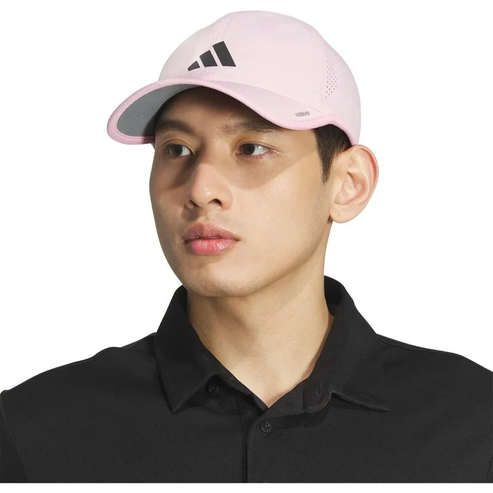 Men's True Pink/black Four Super Lite Hat Running Cap